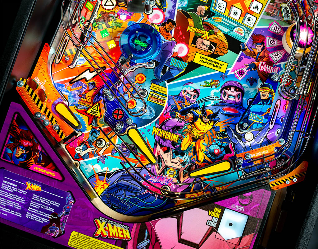 The Uncanny XMen Pinball Machine Premium Edition by STERN Pinball